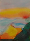 Rosen 2019 Yesterday watercolor 12x14 
